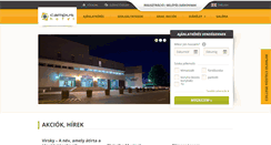 Desktop Screenshot of campushotel.hu