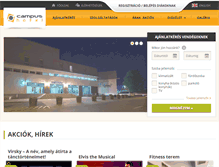 Tablet Screenshot of campushotel.hu